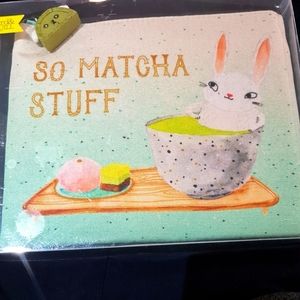 Bird & Quill "So Matcha Stuff" 6x8 zip case